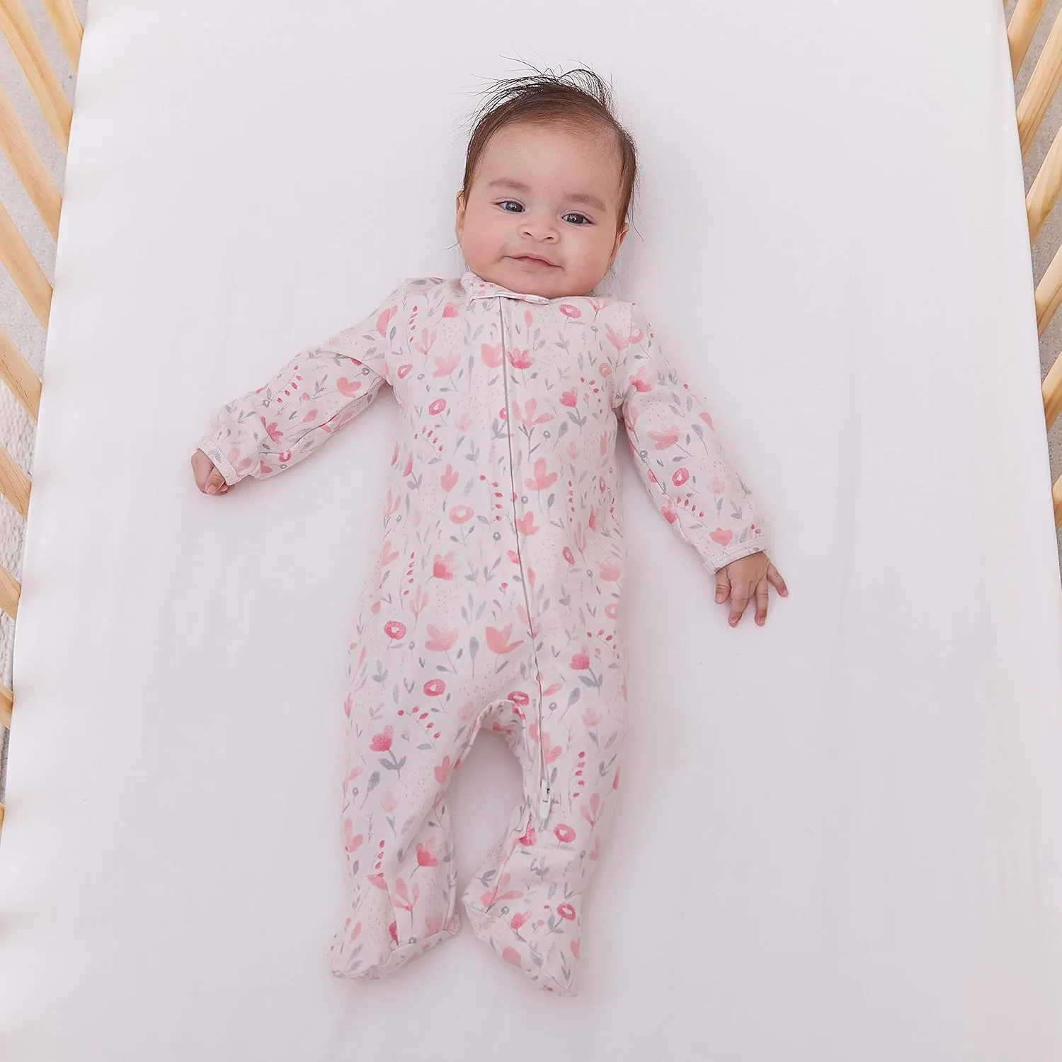 aden   anais Comfort Knit Footie One Piece – Onesie Footie Pajamas for Babies