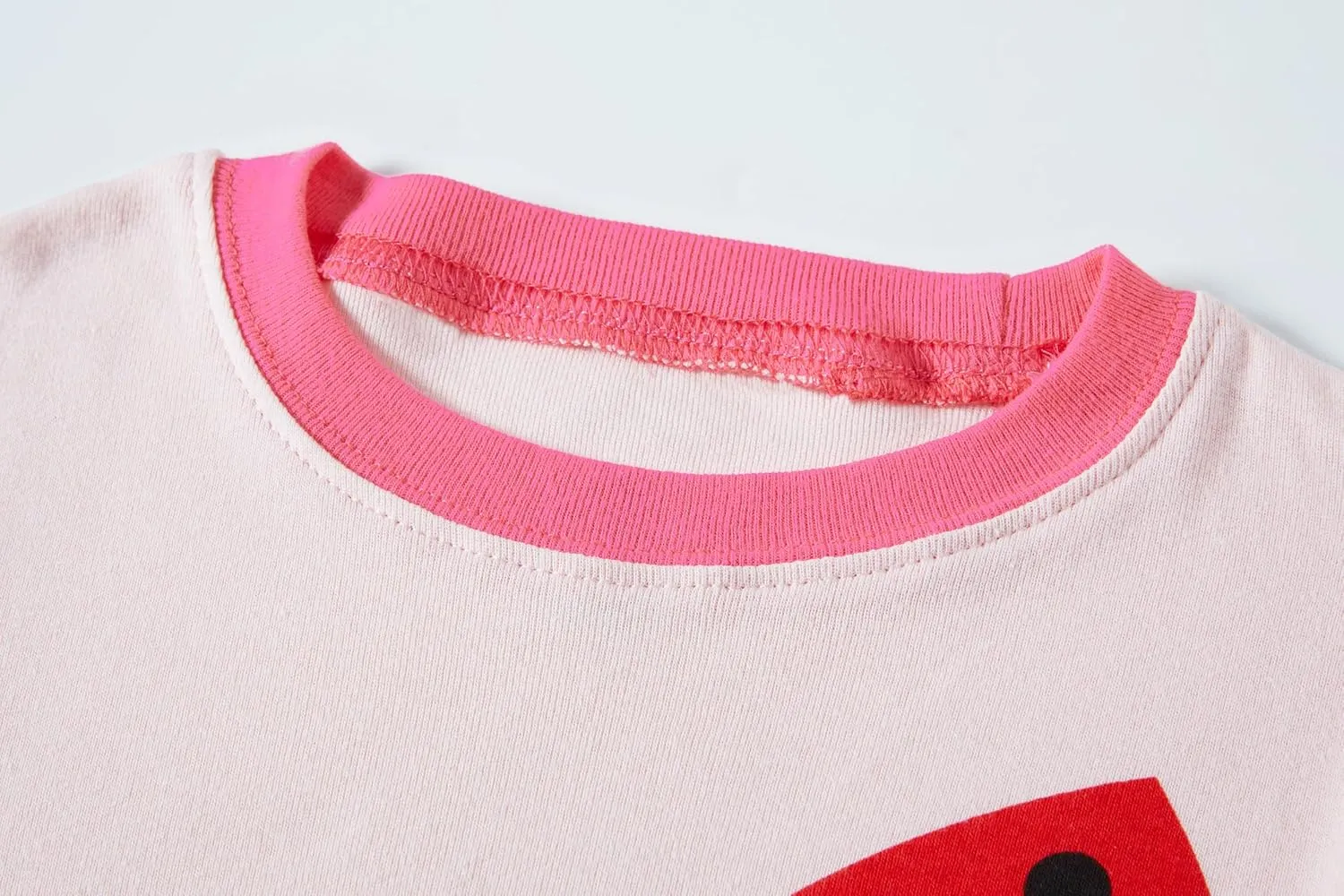 Akyzic Little Girls Summer Pajamas Kids 100% Cotton 2 Piece Pjs Toddler Girls Short Sleeve Sleepwear Clothes Sets 3-10T