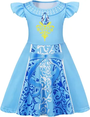 AmzBarley Girls Nightgowns Princess Pajamas for Toddler Kids Sleepwear Nightdress Little Girls Nightie Dress