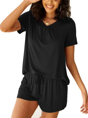 Avidlove Women's Shorts Pajama Set Short Sleeve Sleepwear Nightwear Pjs S-XXL