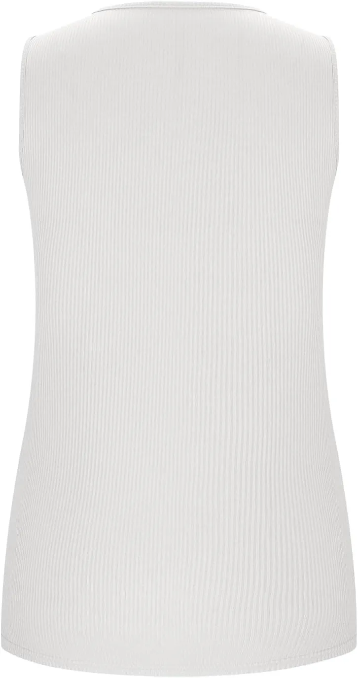 Built in Bra Tank Tops for Women Workout Casual Sleeveless Top Slim Fit V Neck Gym Cami Clothes 2025