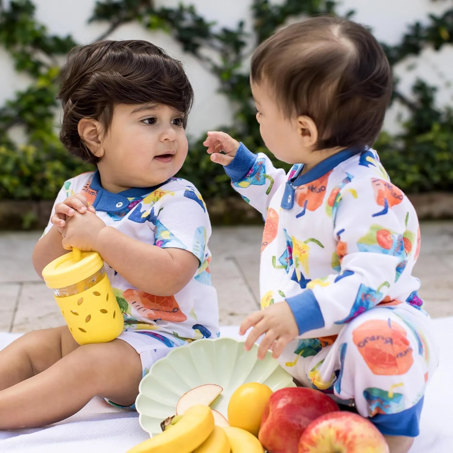 Burt's Bees Baby Baby Boys' Sleep and Play Pajamas, Zipped Jumpsuit