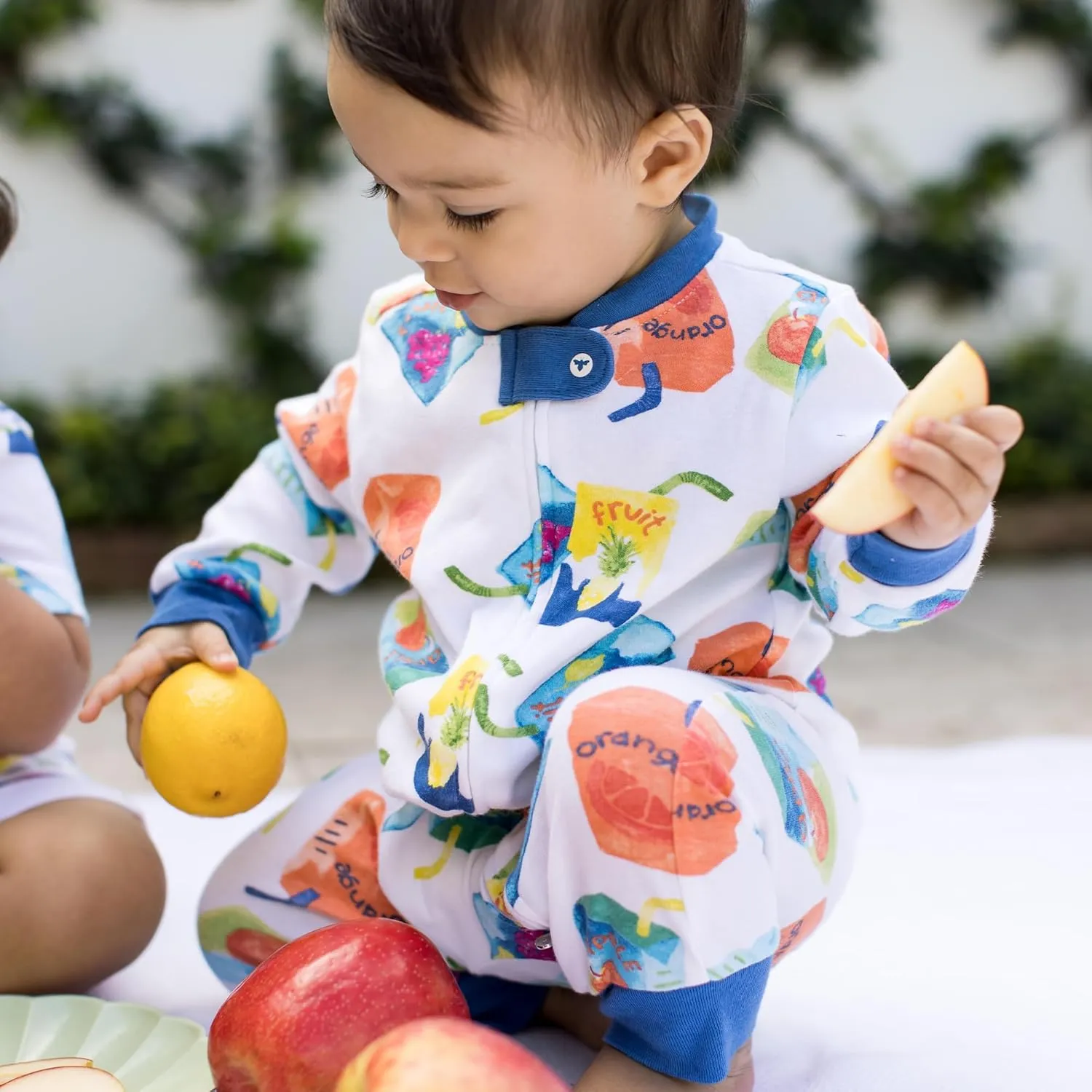 Burt's Bees Baby Baby Boys' Sleep and Play Pajamas, Zipped Jumpsuit