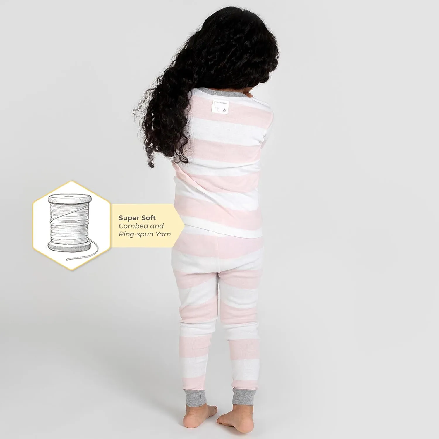 Burt's Bees Baby Baby Girls' Pajamas, Tee and Pant