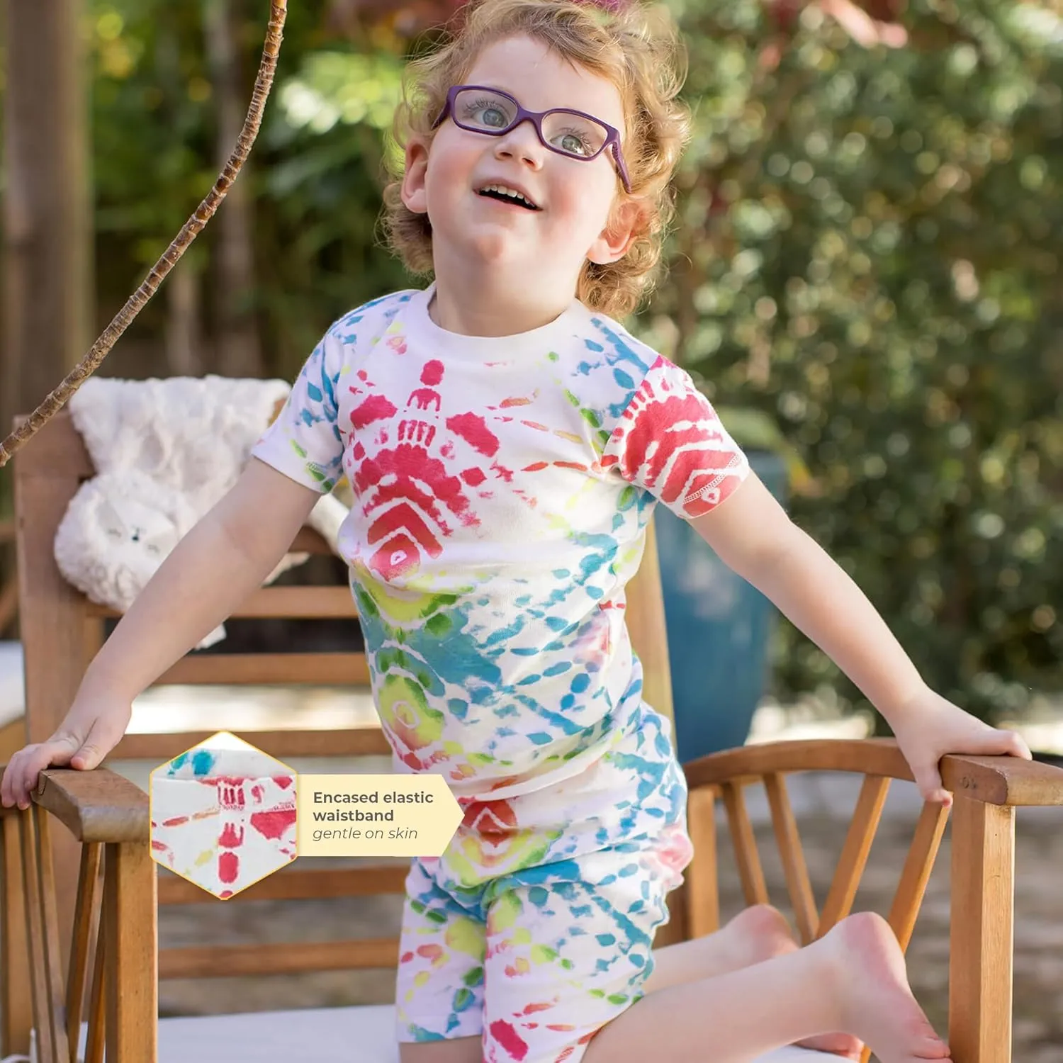 Burt's Bees Baby Baby Girls' Pajamas, Tee and Pant