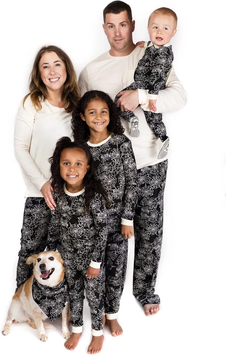 Burt's Bees Baby Family Jammies, Cranberry Rugby Stripe, Holiday Matching Pajamas, Organic Cotton