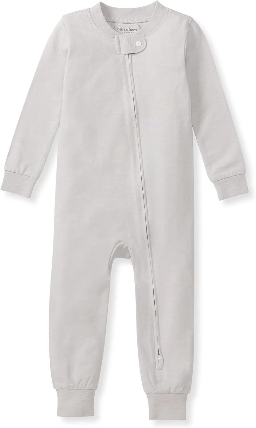 Burt's Bees Baby Unisex Baby Honeysoft Pajamas, Footless One piece Zip up