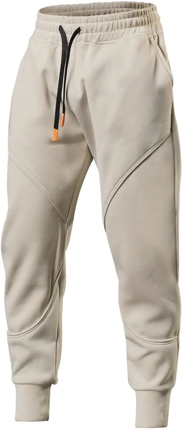 Cargo Pants for Men Big and Tall Pockets Men Sweatpants Men's Basic Active Fleece Jogger Pants Regular and Big & Tall