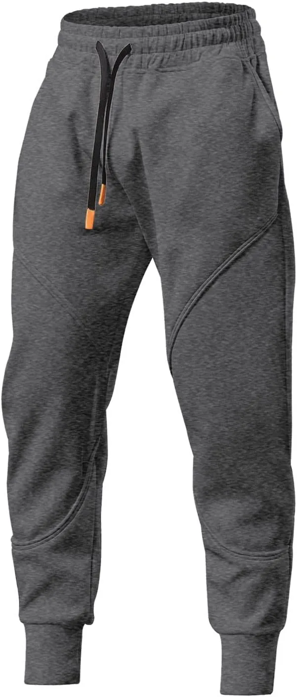 Cargo Sweatpants for Men Big and Tall Cargo Pants for Men Twill Joggers Mens Cargo Pants Relaxed Fit Casual Trousers