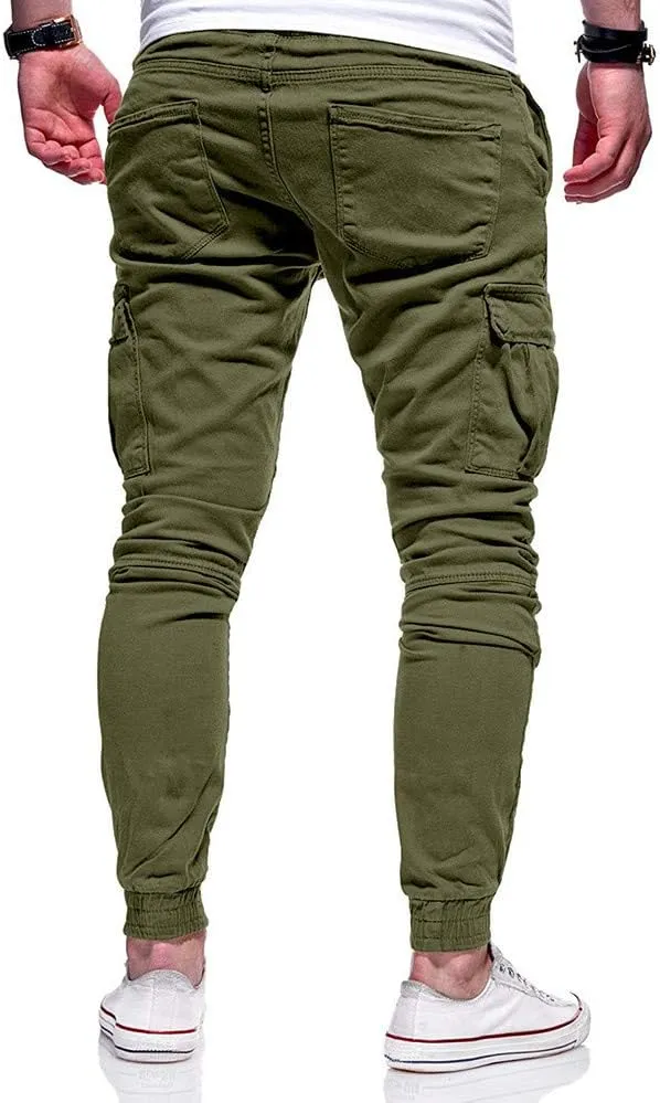 Cargo Sweatpants for Men Mens Lounge Pants Sweatpants for Men Men's Sports Casual Jogging Trousers Lightweight Hiking