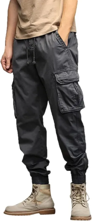 Cargo Sweatpants for Men Sweatpants Heavyweight Fleece Active Gym Workout Sweat Pants Men's Sweatpants with Pockets,