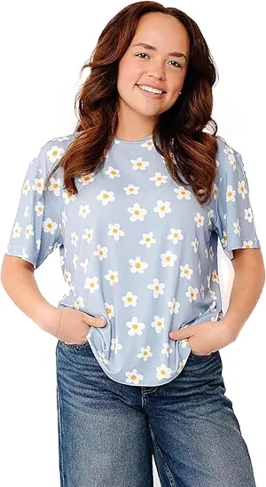 Copper Pearl Women's Oversized Tee: Ultra-Soft, Premium Jersey Oversized Tshirts for Women - Trendy