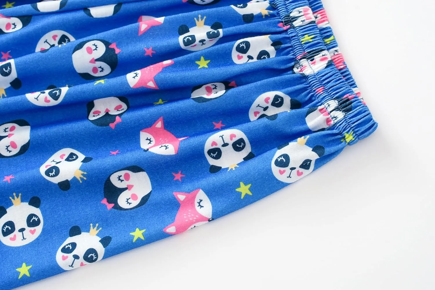 CYCHELRY Cute Cartoon Pajamas for Big Girls Soft Long Sleeve Winter Nighty PJS 2PCS Sleepwear Set Size 6-16