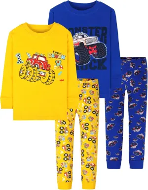 DAUGHTER QUEEN Boys Long Sleeve Pajamas Size 18Months-12Years