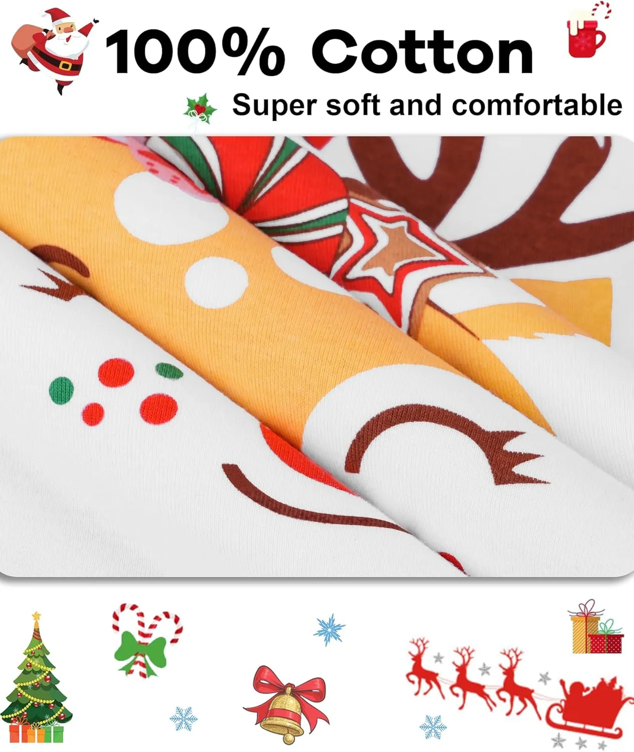 DAUGHTER QUEEN Kids Christmas Pajamas Size 18Months-12Years