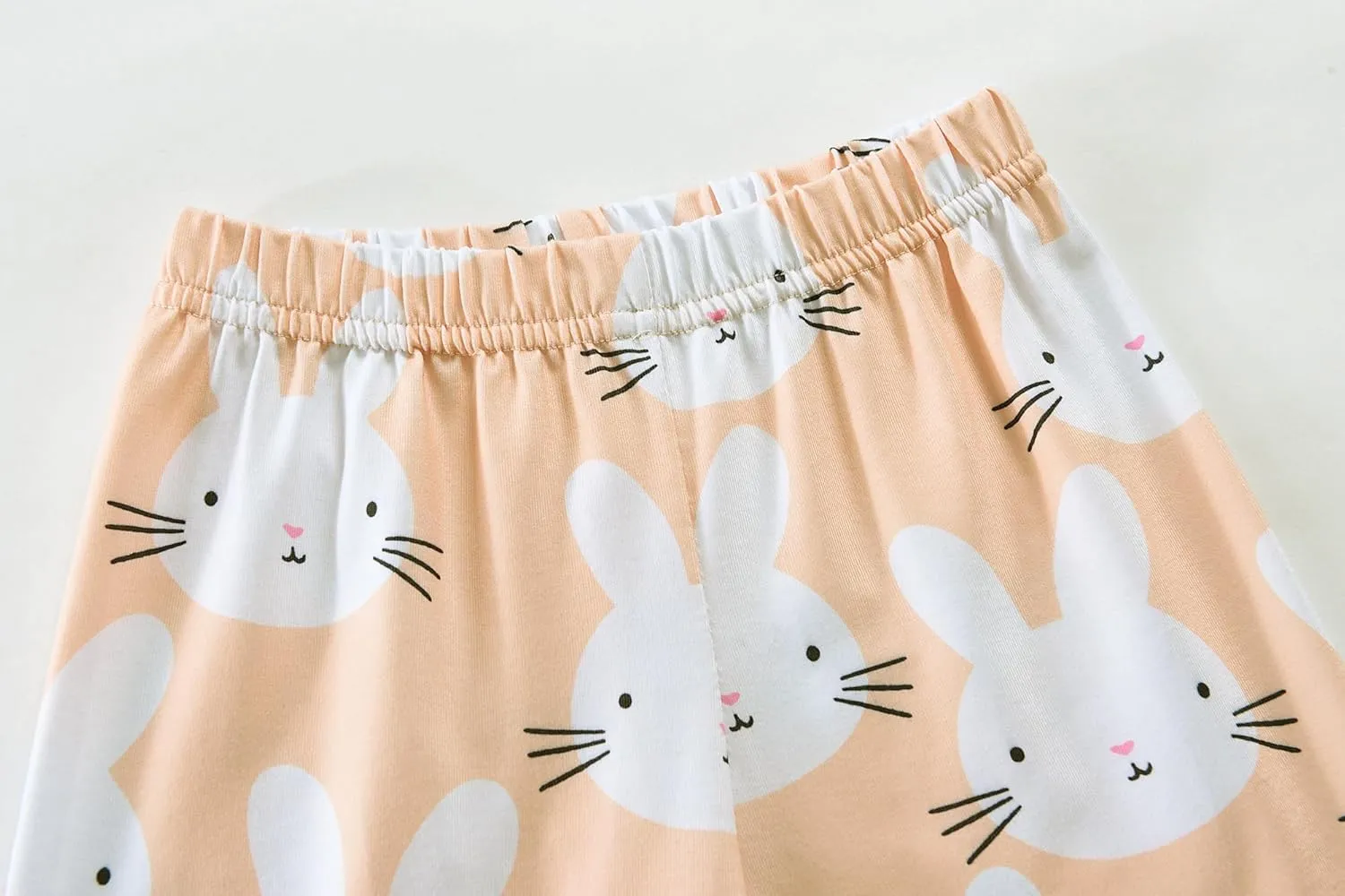 DDSOL Toddler Girls Pajamas Summer Short Sets Baby Pjs Cotton Jammies Kids Sleepwear 1-7 Years
