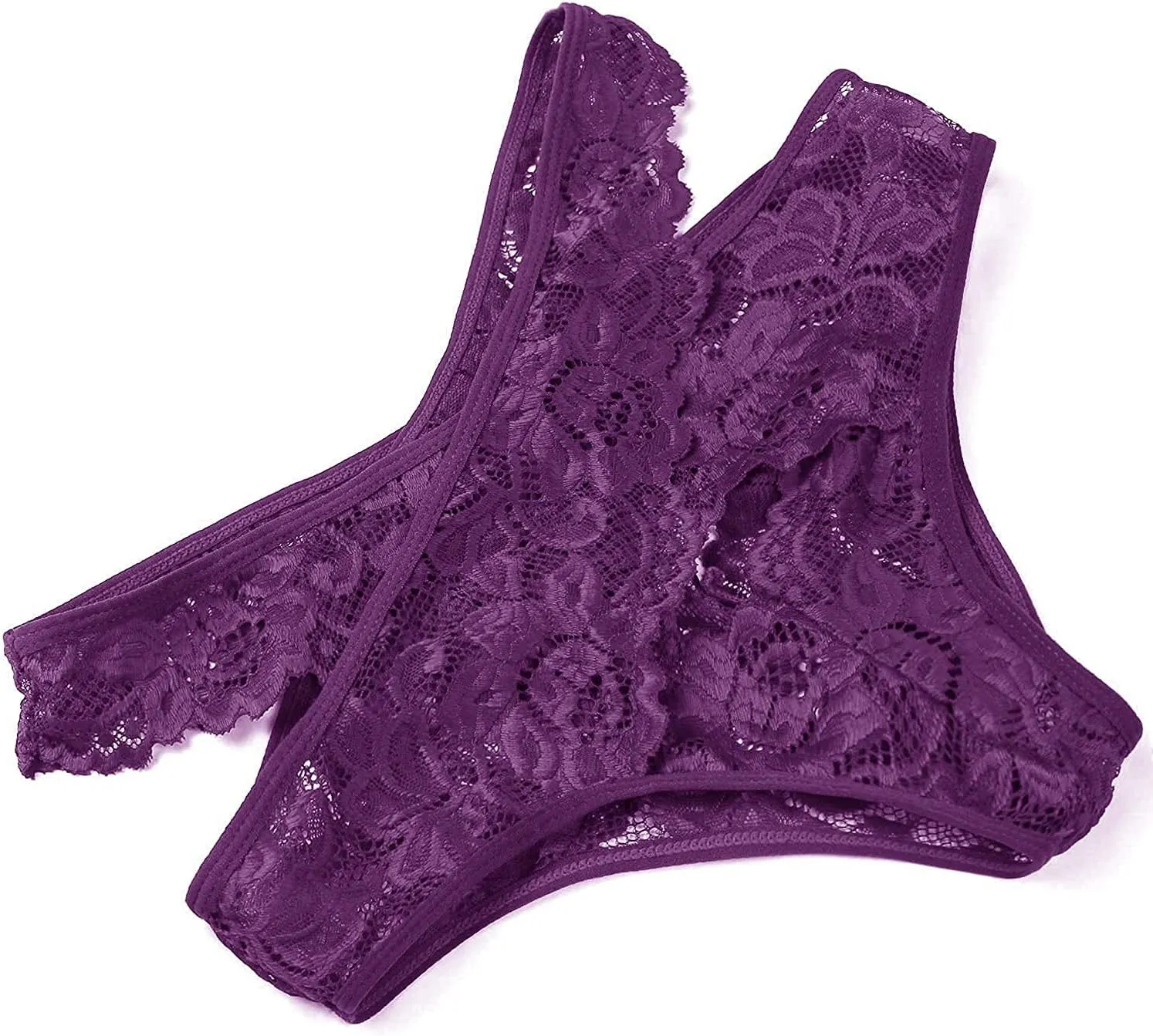 Donnalla Women Sexy Lingerie Set Two Piece Lace Bra and Panty Set Bralette Sleepwear