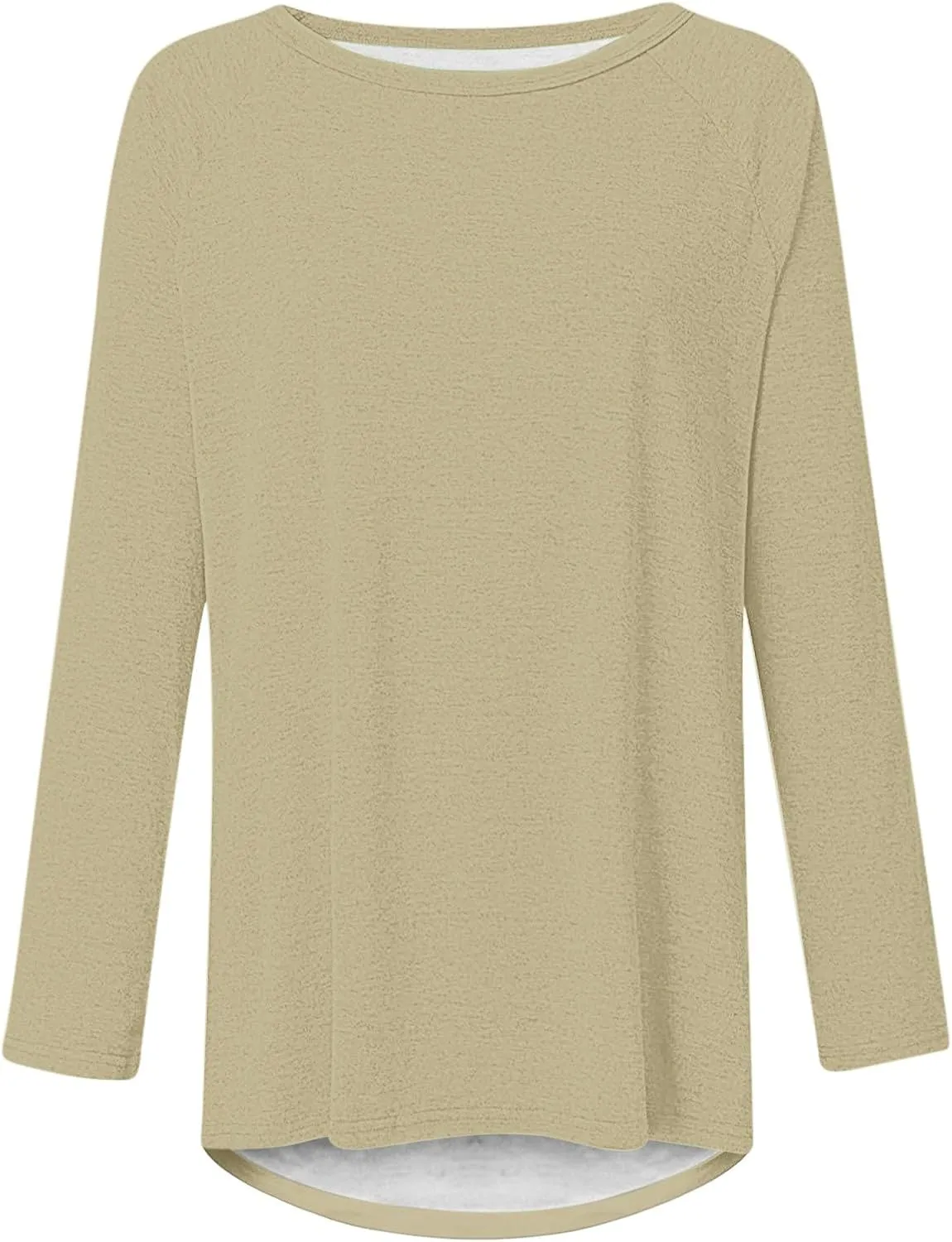 Fall Long Sleeve Tunic Tops for Womens 2024 Trendy Casual Gradient Color Shirts Loose Fit Flowy Pullover Blouse