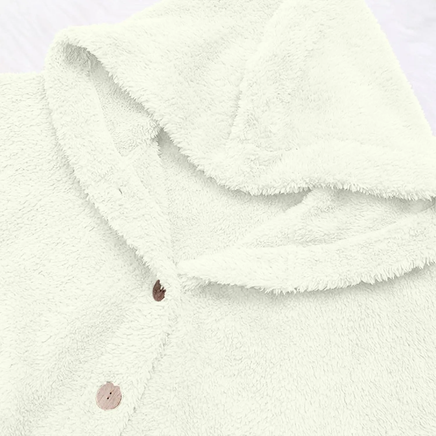 Fleece Coats for Women Sherpa Lined Wool Sweatshirts Winter Warm Fuzzy Pullover Thermal Underwear Loungewear