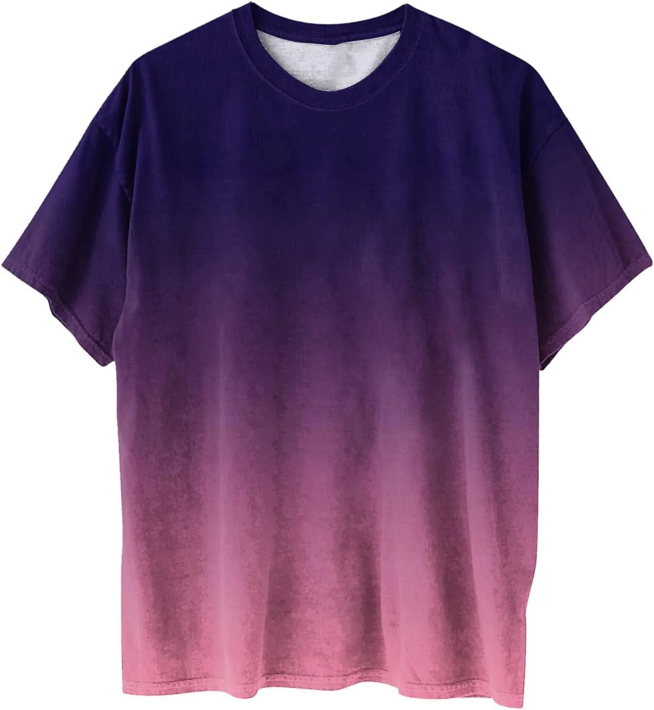 Generic 2024 Womens Oversized T Shirts Loose Fit Short Sleeve Crewneck Tees Blouse Summer Casual Plus Size Workout Tunic Tops