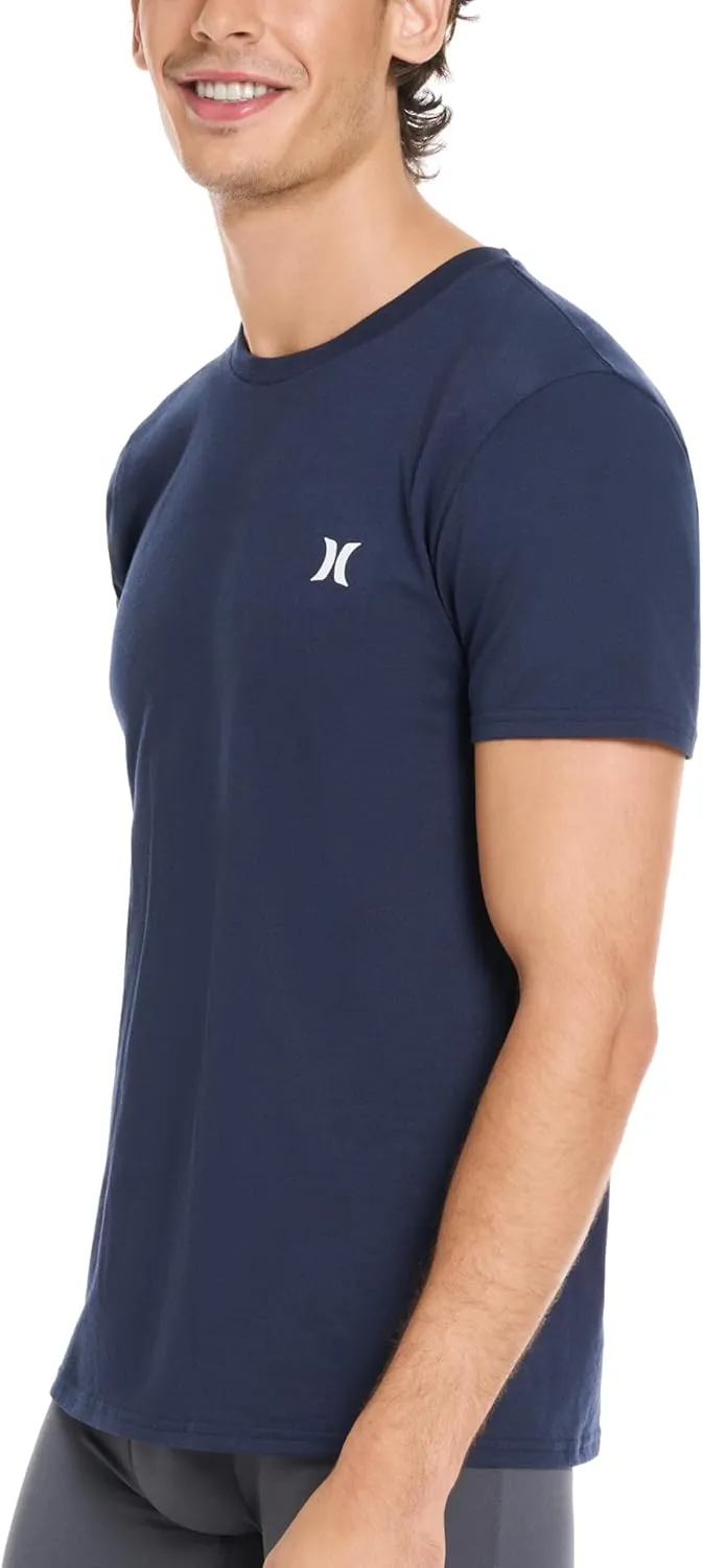 Hurley Men's 2 Pack Cotton Crewneck Short Sleeve T-Shirt