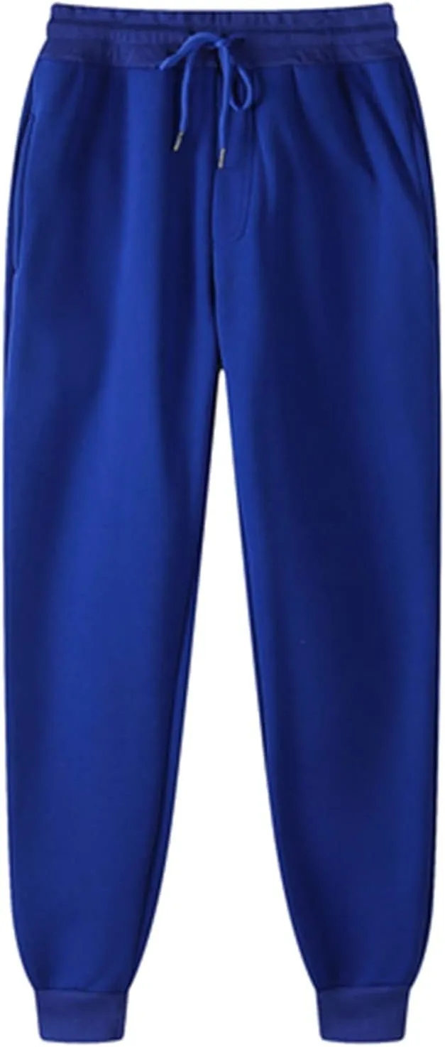Joggers Pants for Women Elastic Waist Petite Sweatpant with Pockets Baggy Casual Athletic Workout Running Trousers