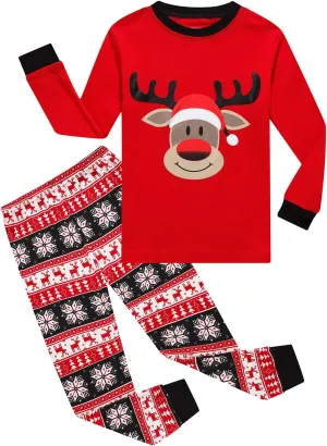 KikizYe Pajamas for Boys Pjs Kids Long sleeve Pijamas