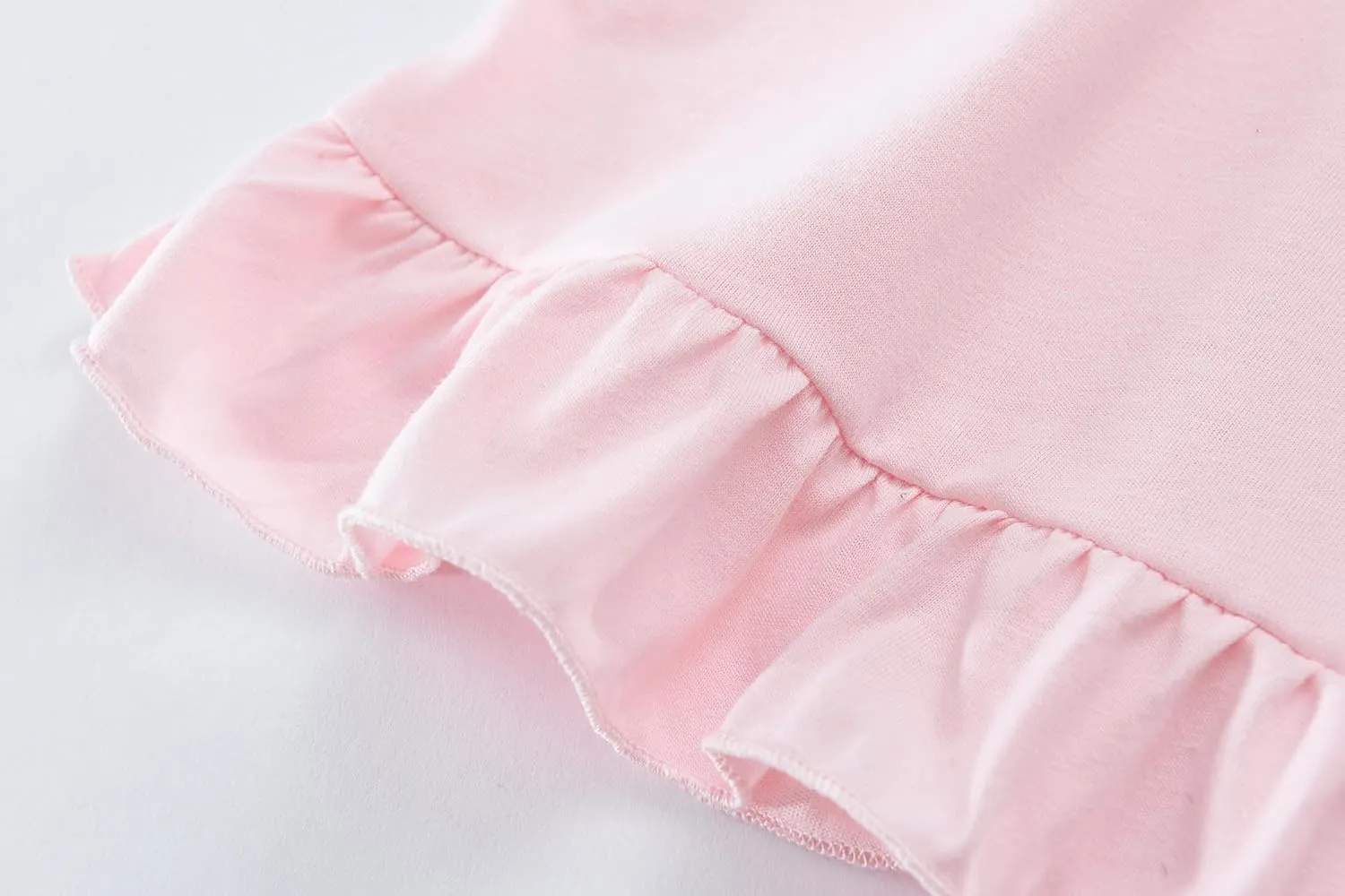 Little Hand Girls Summer Nightgowns Butterfly Mermaid Cherry Nightdress for Kid Sleepwear Short Sleeve Sleepdress 2-10 Years