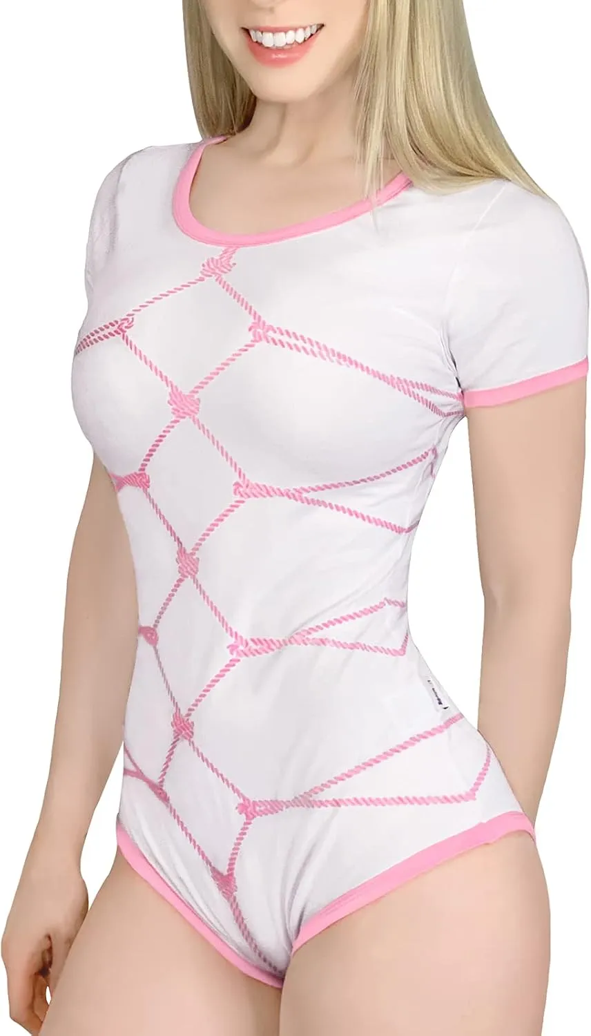 Littleforbig Cotton Romper Onesie Pajamas Bodysuit – All Tied Up