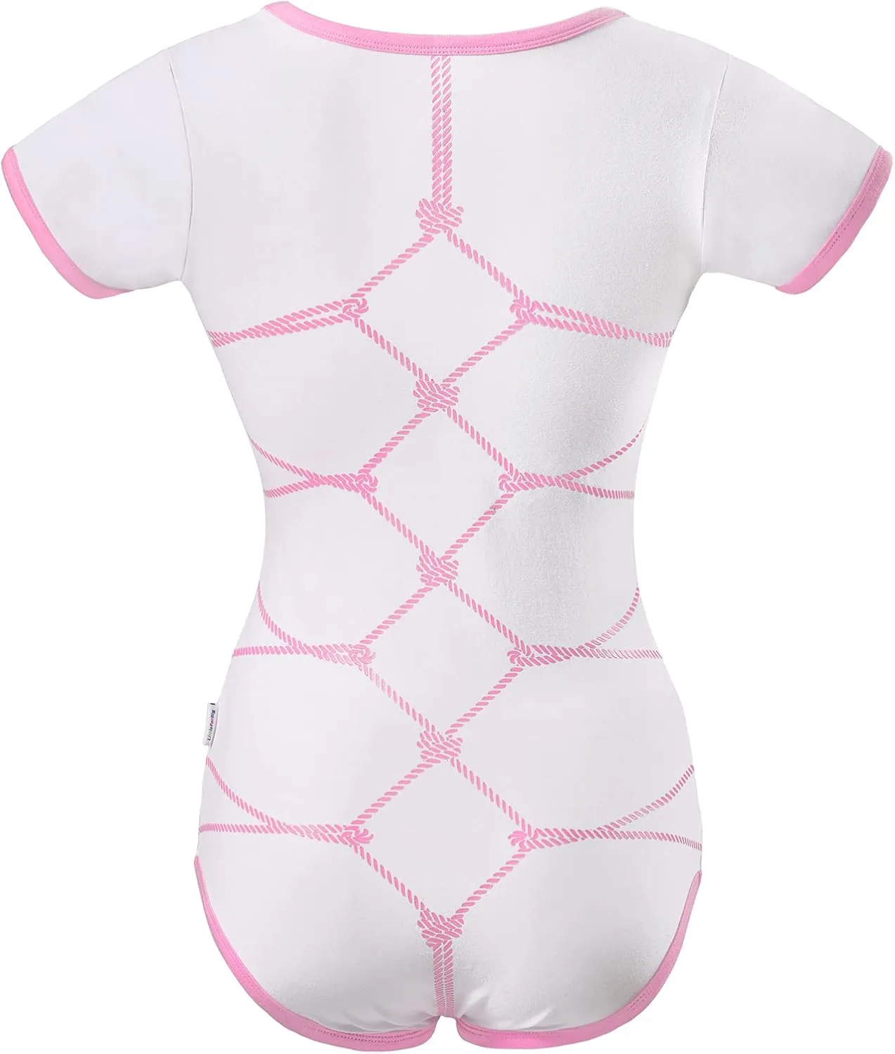 Littleforbig Cotton Romper Onesie Pajamas Bodysuit – All Tied Up