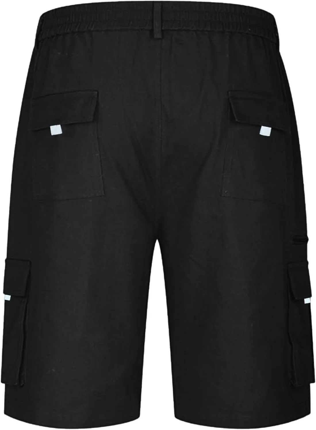 Mens Cargo Shorts Drawstring Elastic Waist Pants Stretch Lightweight Workout Shorts 2025 Casual Summer Hiking Pants