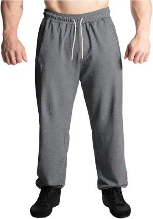 Men's Casual Pants Elastic Waist Drawstring Joggers Sports Pants Lightweight Loose Fit Straight Trousers with Pockets