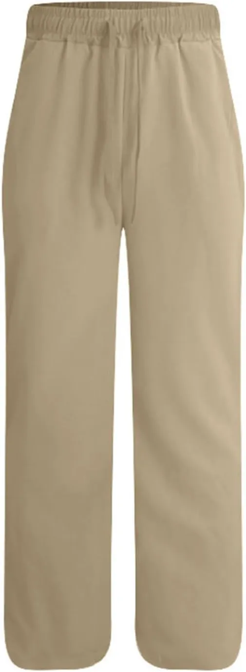 Mens Pants Casual Stretch Golf Pants Drawstring Lightweight Trousers Elastic Waist Lounge Pants with Pockets