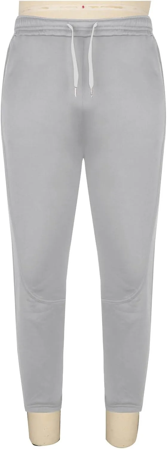 Mens Plus Size Sweatpants Drawstring Elastic Waisted Joggers Trousers Outdoor Athletic Track Pants with Pockets