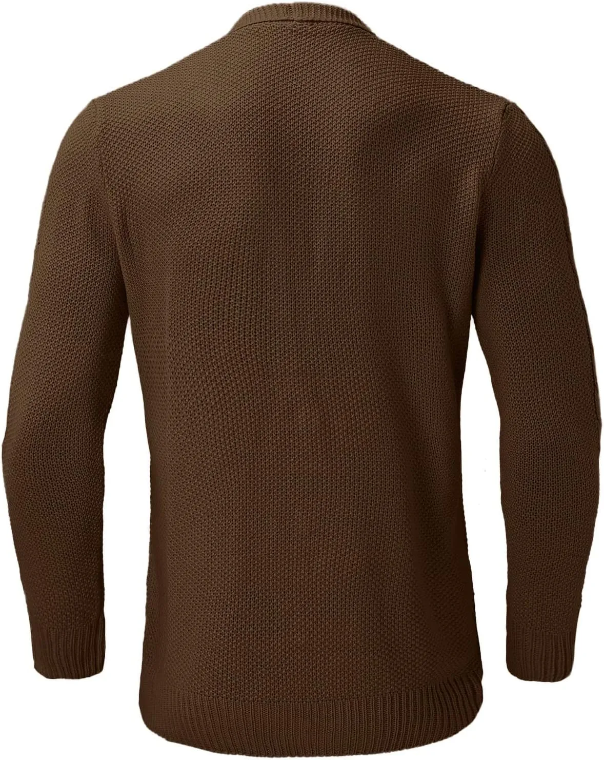 Mens Sweater Men's Lightweight Cardigan Sweater Single-Breasted V-Neck Knitted Cardigans Jacket