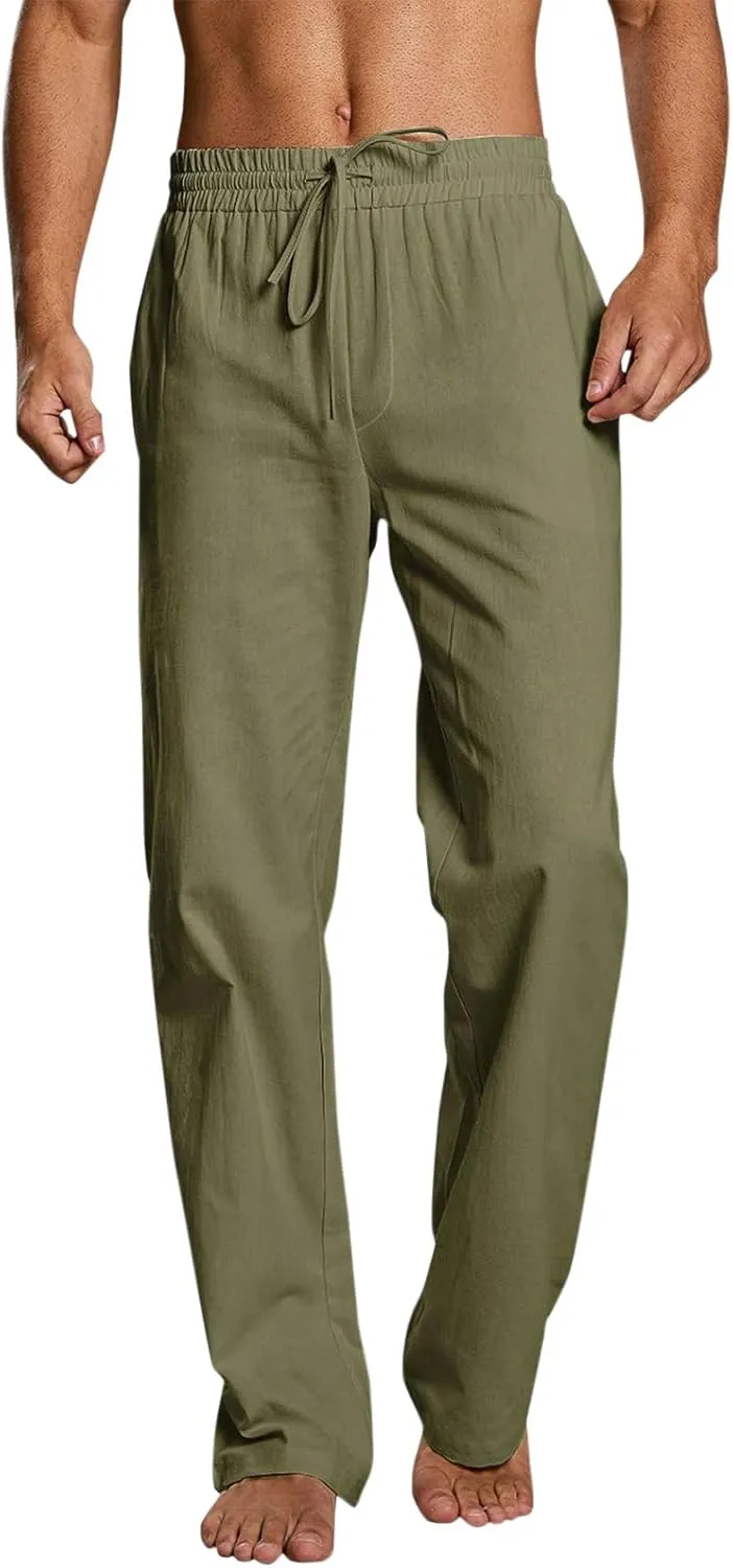 Mens Sweatpants with Pockets Big and Tall Athletic Jogger Mens Active Athletic Workout Jogger Sweatpants for Men with