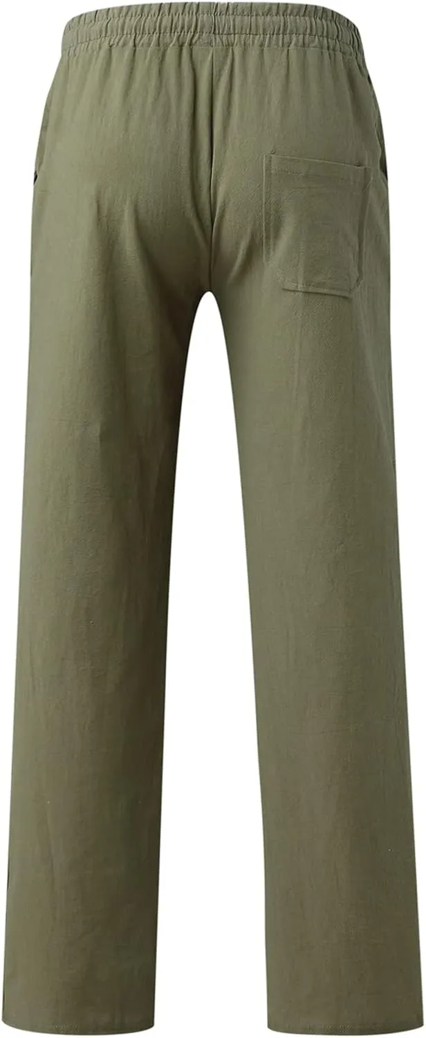 Mens Sweatpants with Pockets Big and Tall Athletic Jogger Mens Active Athletic Workout Jogger Sweatpants for Men with