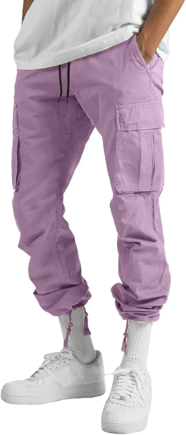 Mens Sweatpants with Pockets Big and Tall for Men Loose Fit Drawstring Pockets Sweatpants Athletic Workout Sweat Pants