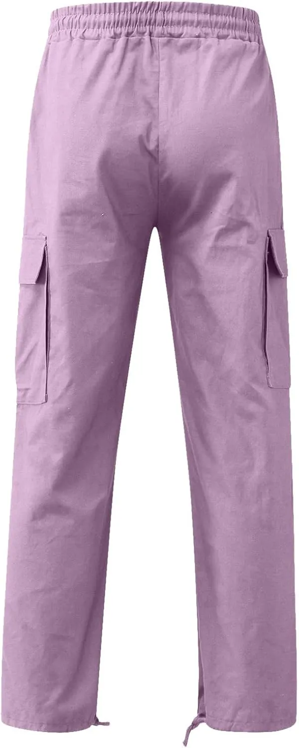Mens Sweatpants with Pockets Big and Tall for Men Loose Fit Drawstring Pockets Sweatpants Athletic Workout Sweat Pants