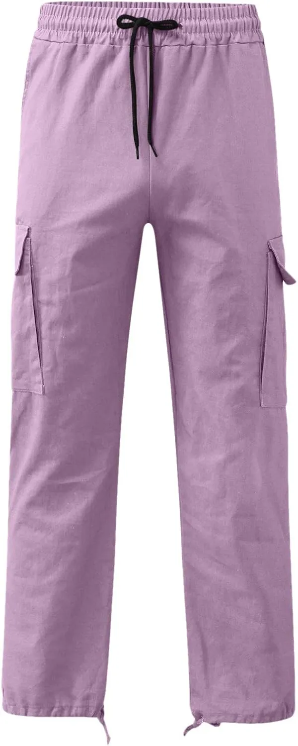Mens Sweatpants with Pockets Big and Tall for Men Loose Fit Drawstring Pockets Sweatpants Athletic Workout Sweat Pants