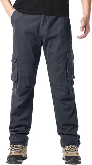 Mens Sweatpants with Pockets Big and Tall Running Gym Men's Casual Pants Drawstring Sweat Jogging Cargo Joggers Long