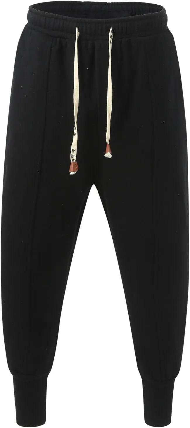 Mens Sweatpants with Pockets Big and Tall Tactical Wild Army Combat Ripstop Trousers with 6 Pockets Men's Hiking Cargo