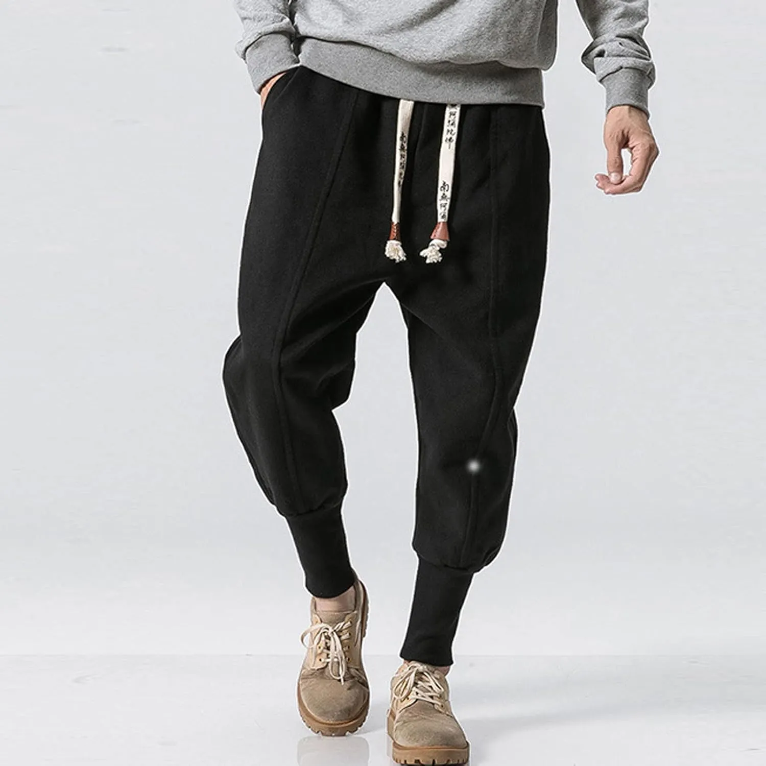 Mens Sweatpants with Pockets Big and Tall Tactical Wild Army Combat Ripstop Trousers with 6 Pockets Men's Hiking Cargo