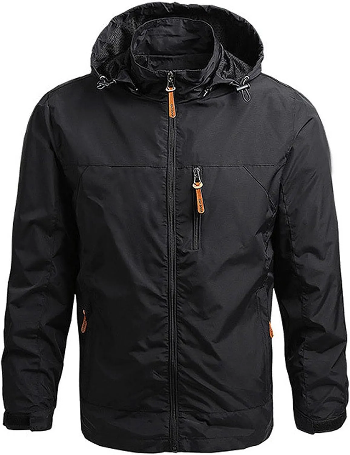 Men's Ultralight Packable Hooded Down Jacket Puffer Down Coats Thin Winter Casual Sports Windbreaker Hooded Jackets