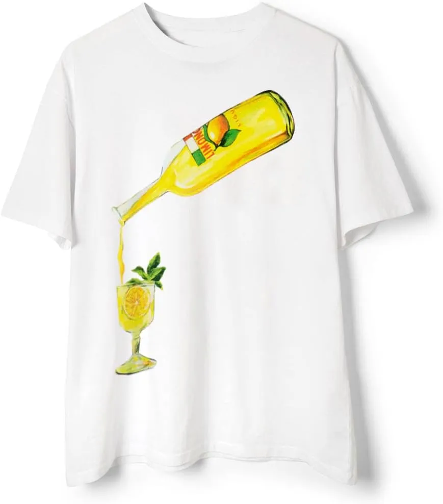 Muineobuka Women Y2k Fruit Graphic Tees Oversized Short Sleeve Crewneck Loose T Shirts Summer Aesthetic Streetwear