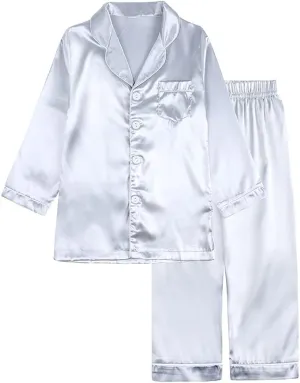 MYGBCPJS Little Boys Girls Cotton Pajamas Thermal Underwear Set Soft Warm Jammies PJS