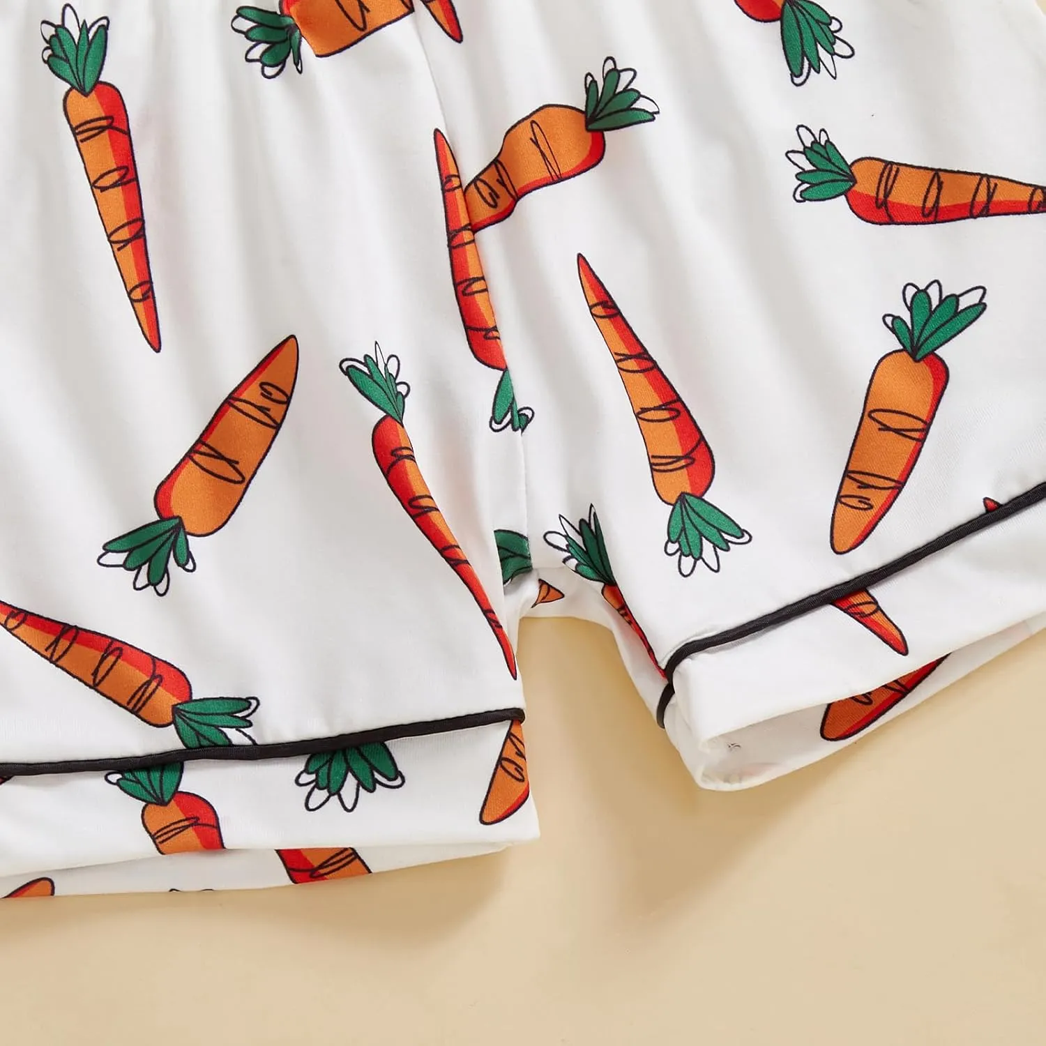 One Opening Boy Girl Baby Satin Toddler Pajamas Button Down Sleep Suit Kids Pjs Set