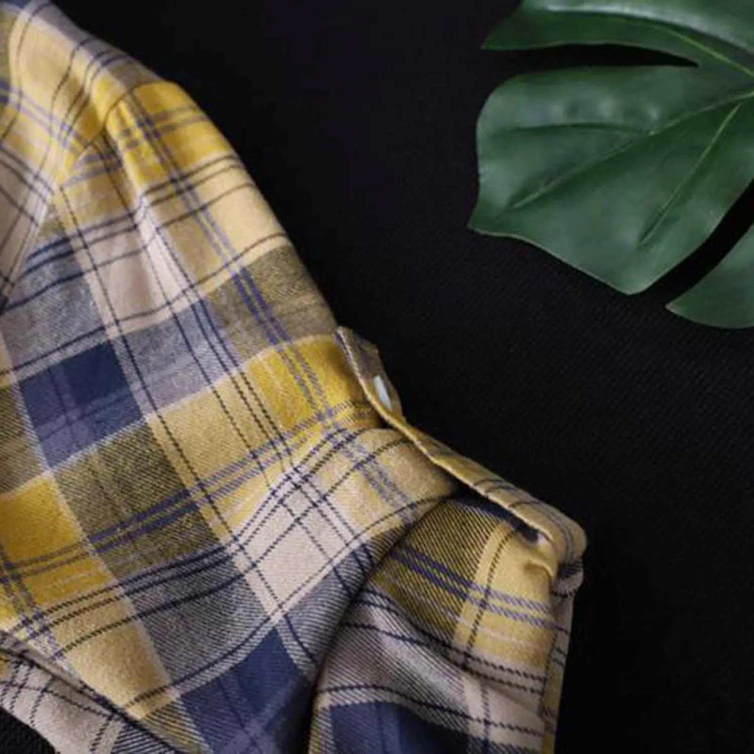 Plaid Shirts for Women 2025 Fashion Oversized Long Button Up Blouses Summer Beach Cover Up