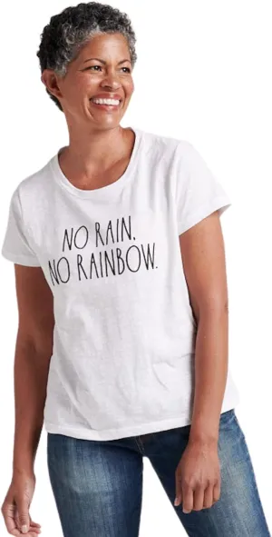 Rae Dunn Graphic Tees for Women, Crewneck Cotton Polyester Short Sleeve T-Shirt, Summer Tops for Women