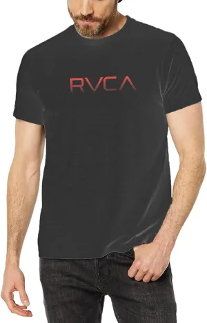 RVCA Mens Short Sleeve Lightweight Lounge Crew Tee Loungewear Crew Neck